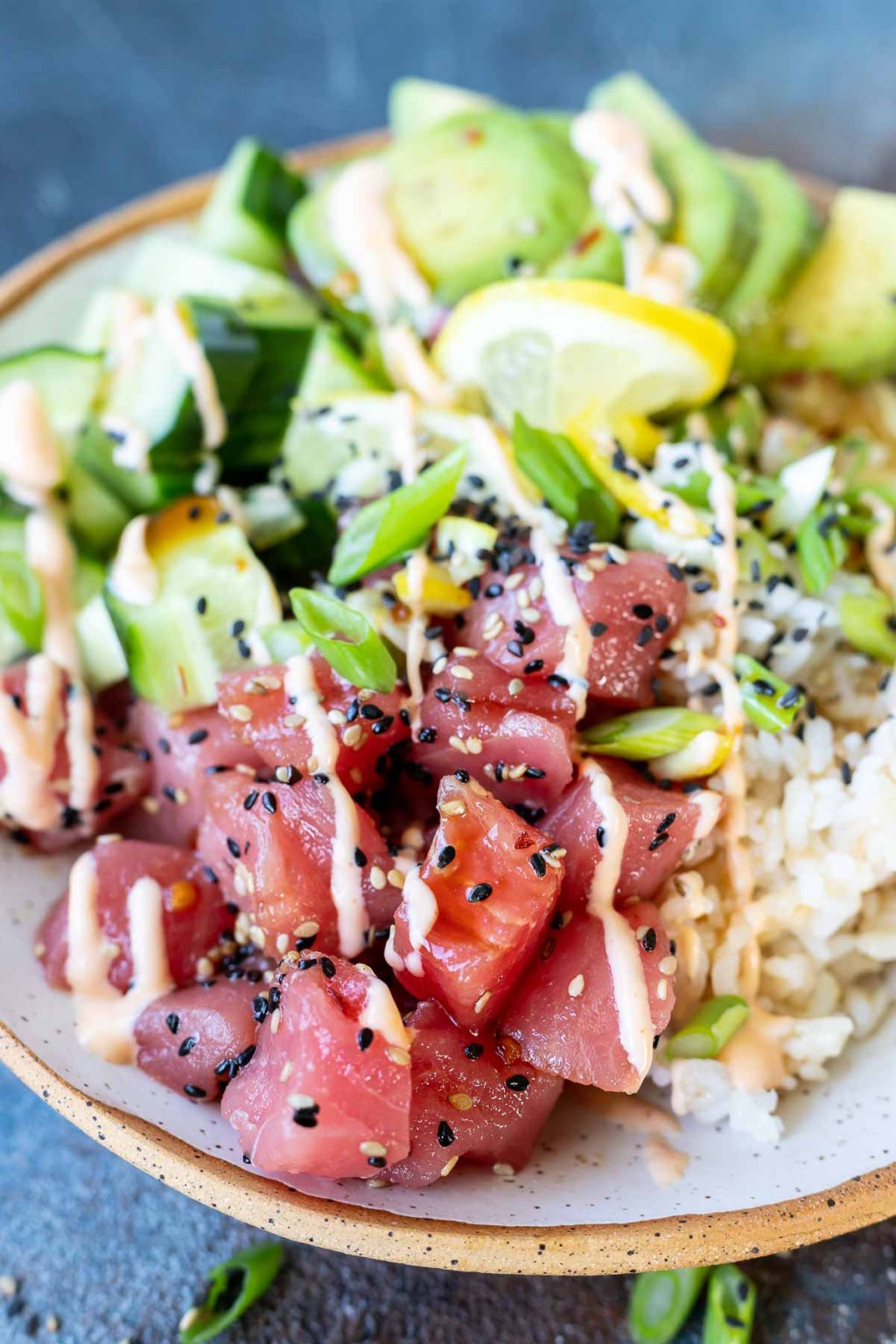 Tiki Tuna Poke Bowl