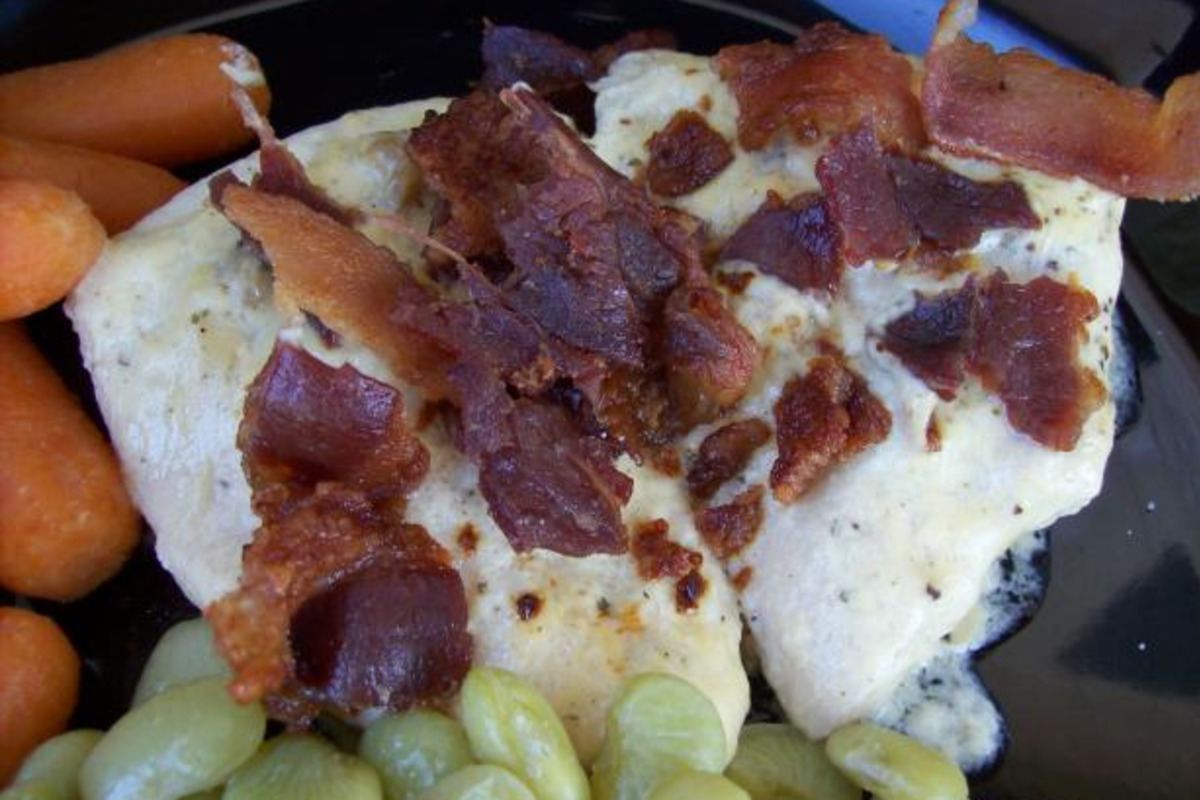 Slow Simmered Buffalo Chicken Stew with Bacon and Ranch