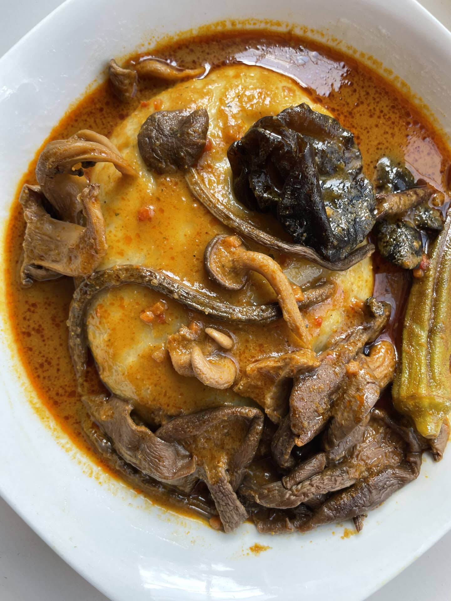 Nigerian-Inspired Spiced Palm Nut Soup