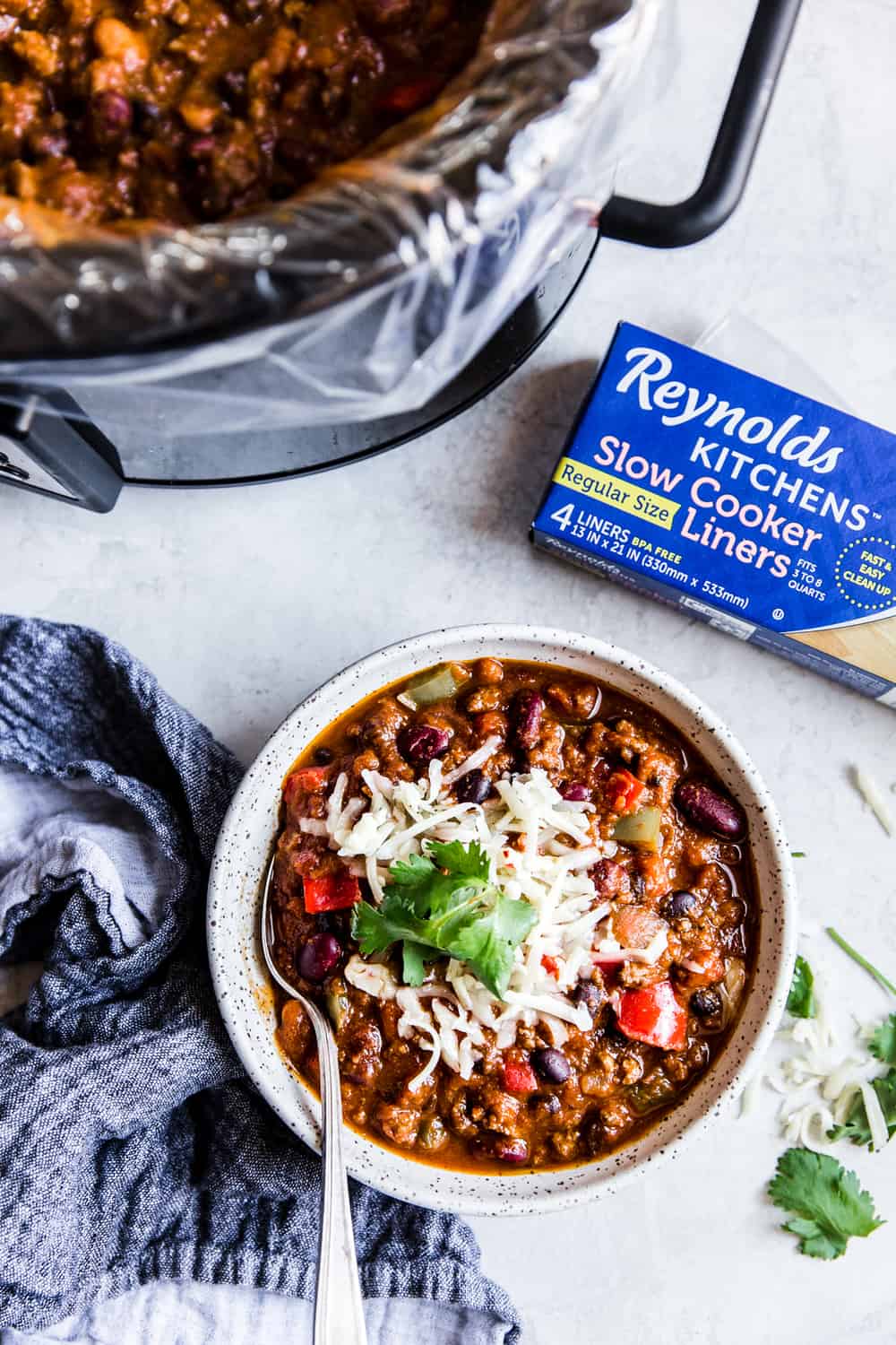 Slow Cooker Chili with Spices
