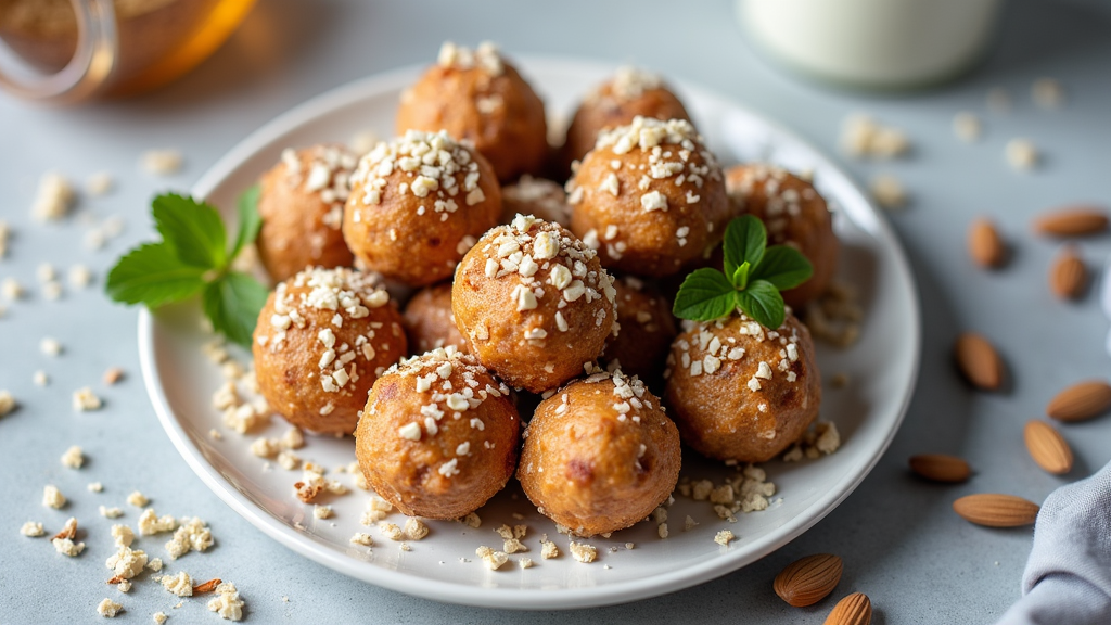 Nut-Free Coconut Almond Butter Energy Bites
