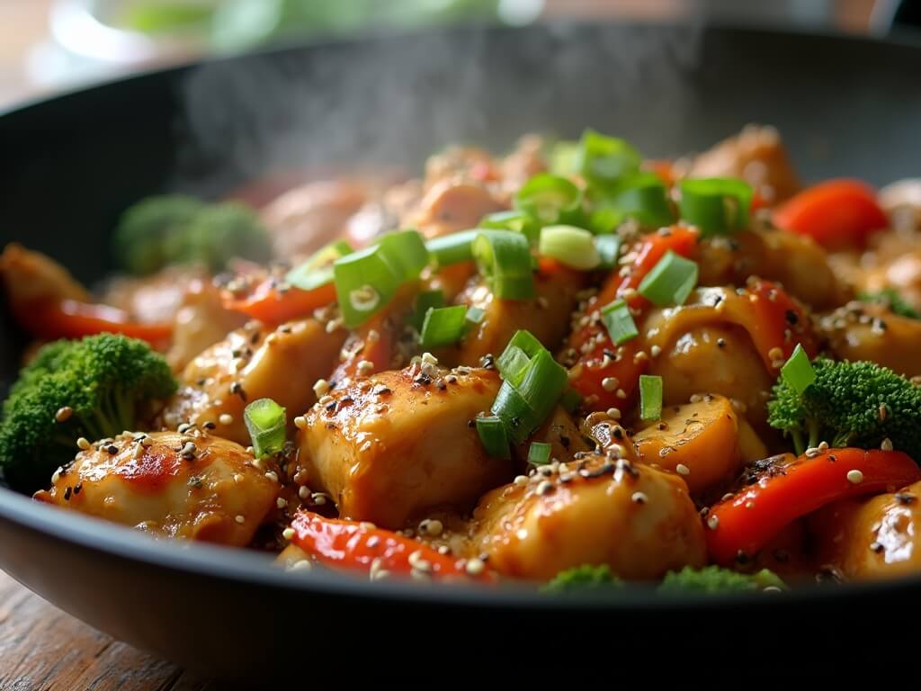 Keto Asian Stir-Fry with Sesame-Ginger Beef