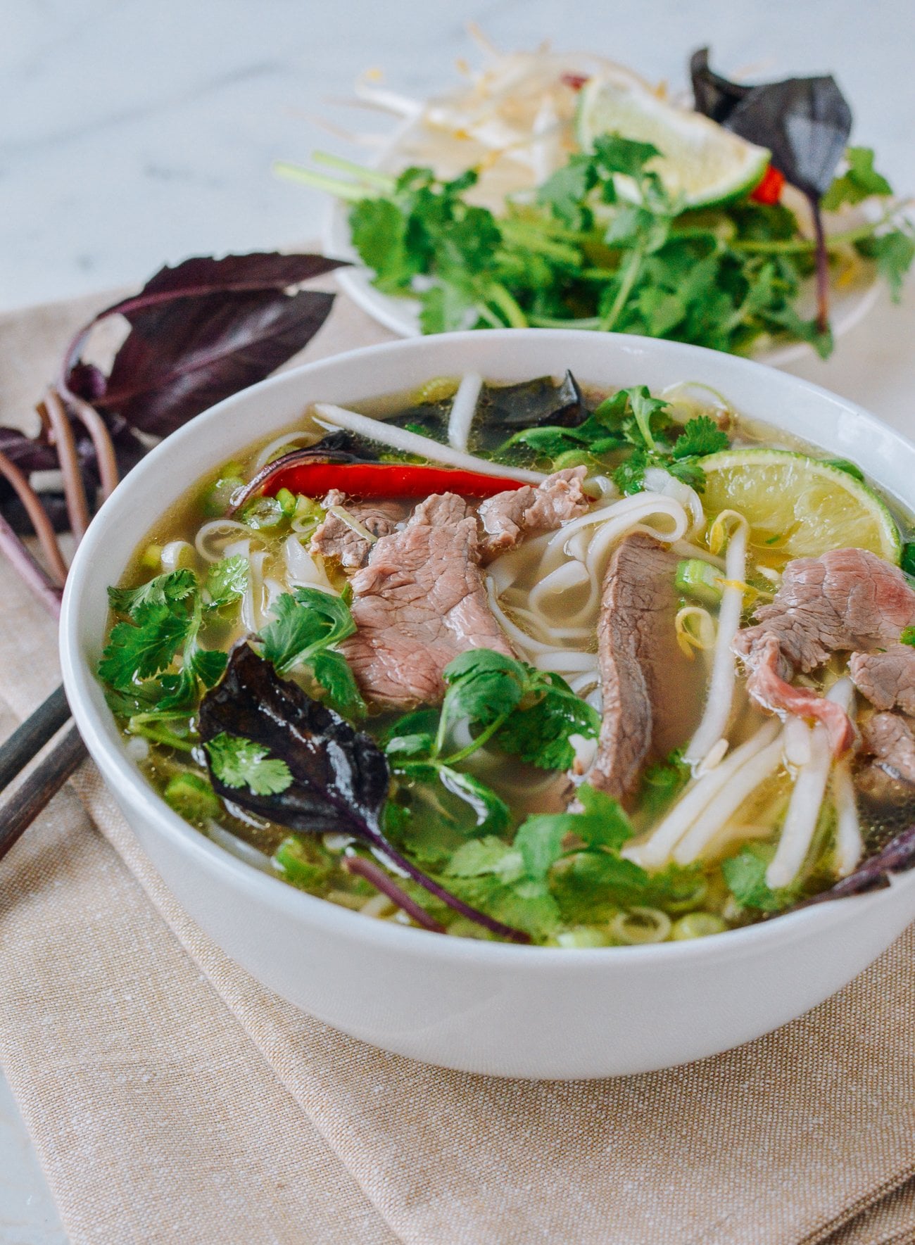 Vietnamese Herb-Infused Pho Soup
