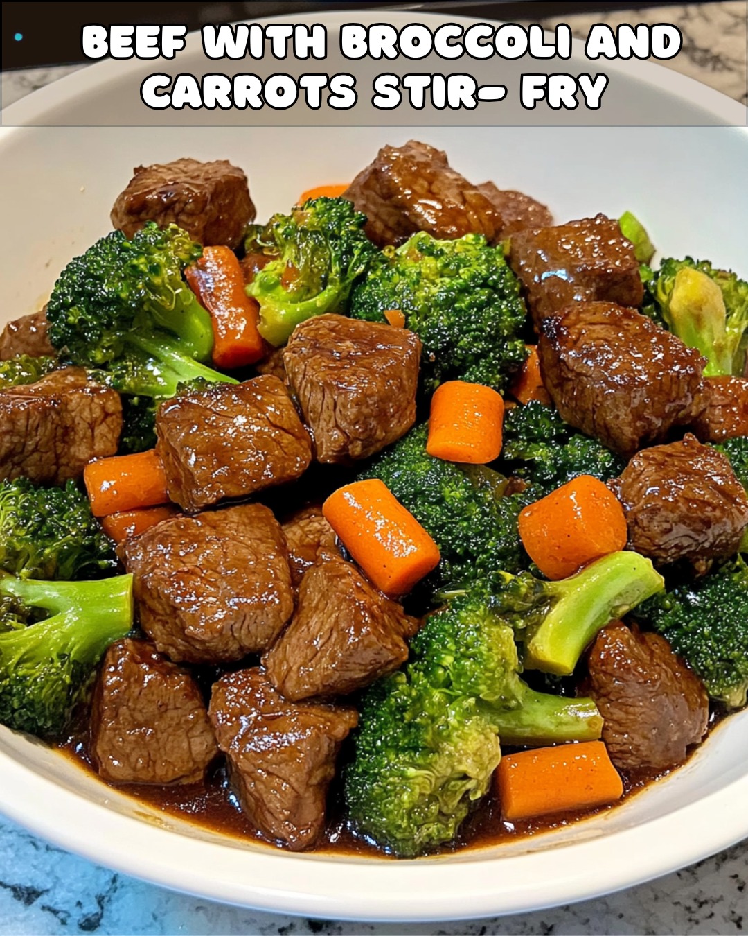 Sesame-Ginger Beef Stir Fry with Broccoli and Carrots