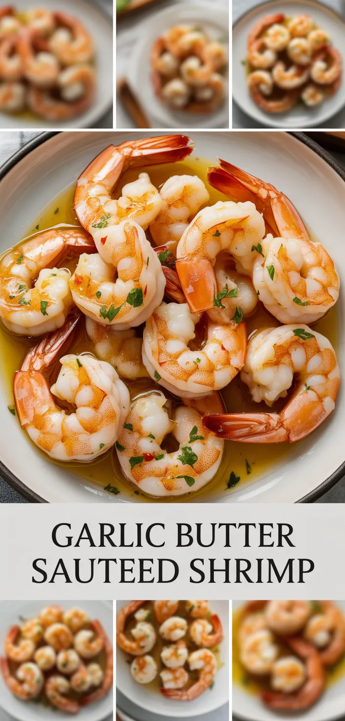 Sautéed Shrimp with Garlic Butter and Paprika
