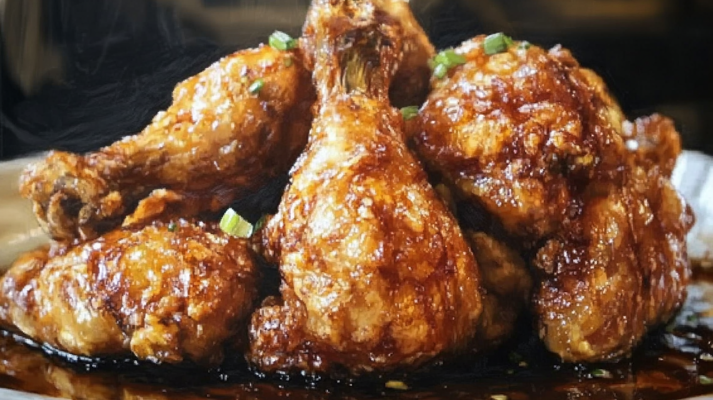 Stir-Fried Garlic Soy Chicken with Scallions