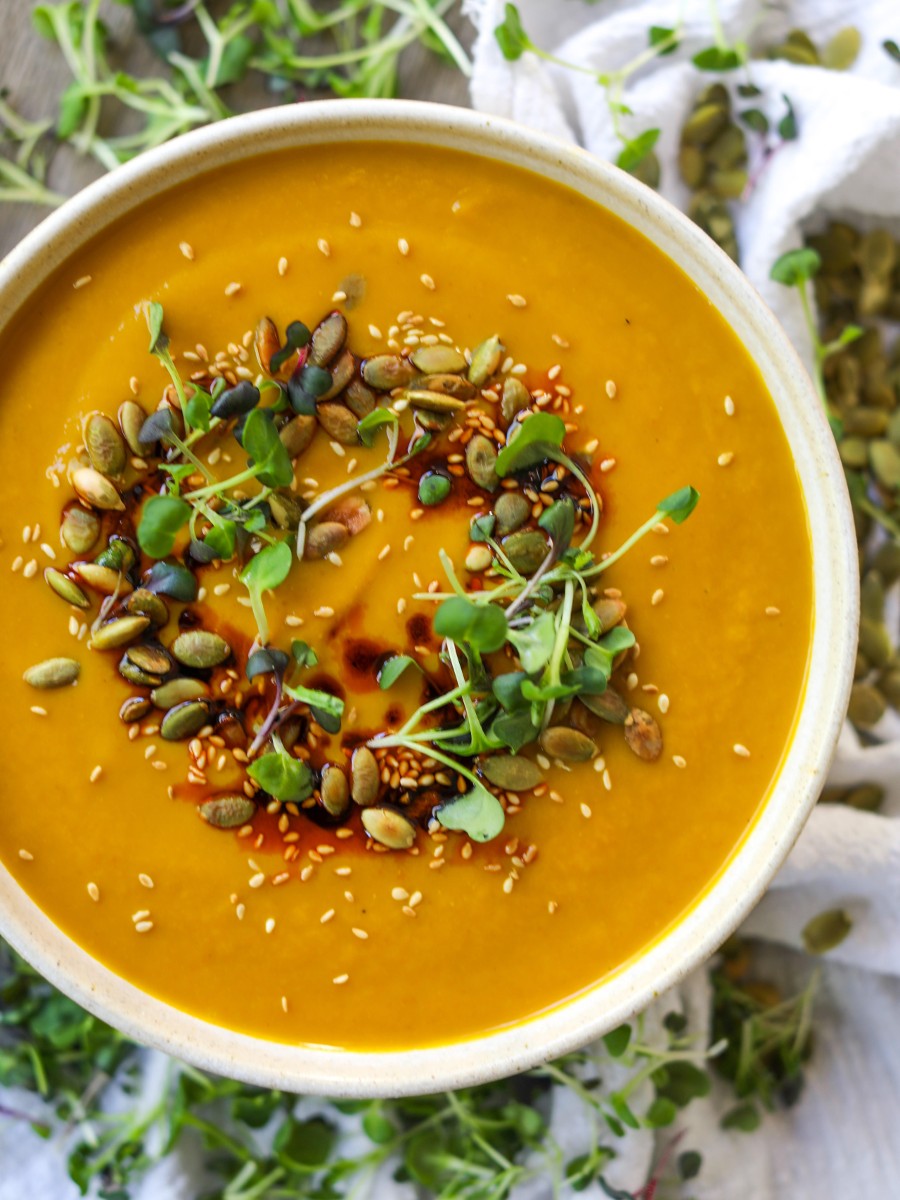 Japanese-Inspired Pumpkin Miso Soup