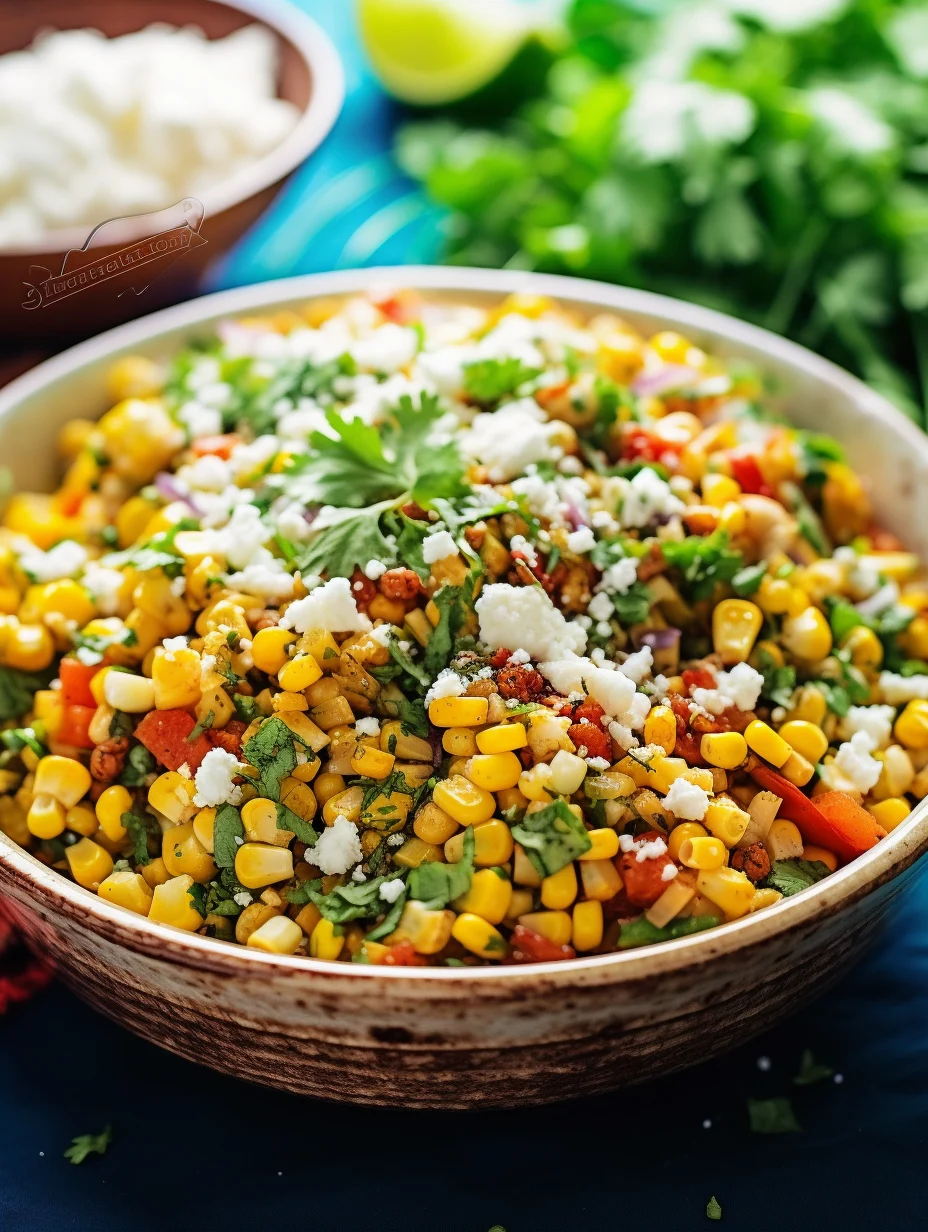 Charcoal-Grilled Mexican Street Corn Salad with Cotija