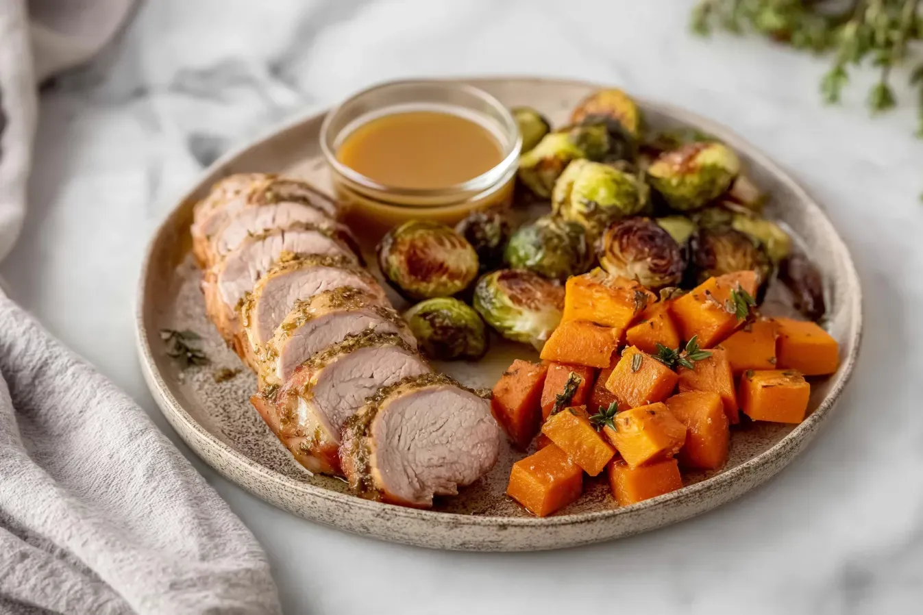 Sheet Pan Mexican-Spiced Pork Tenderloin with Roasted Vegetables
