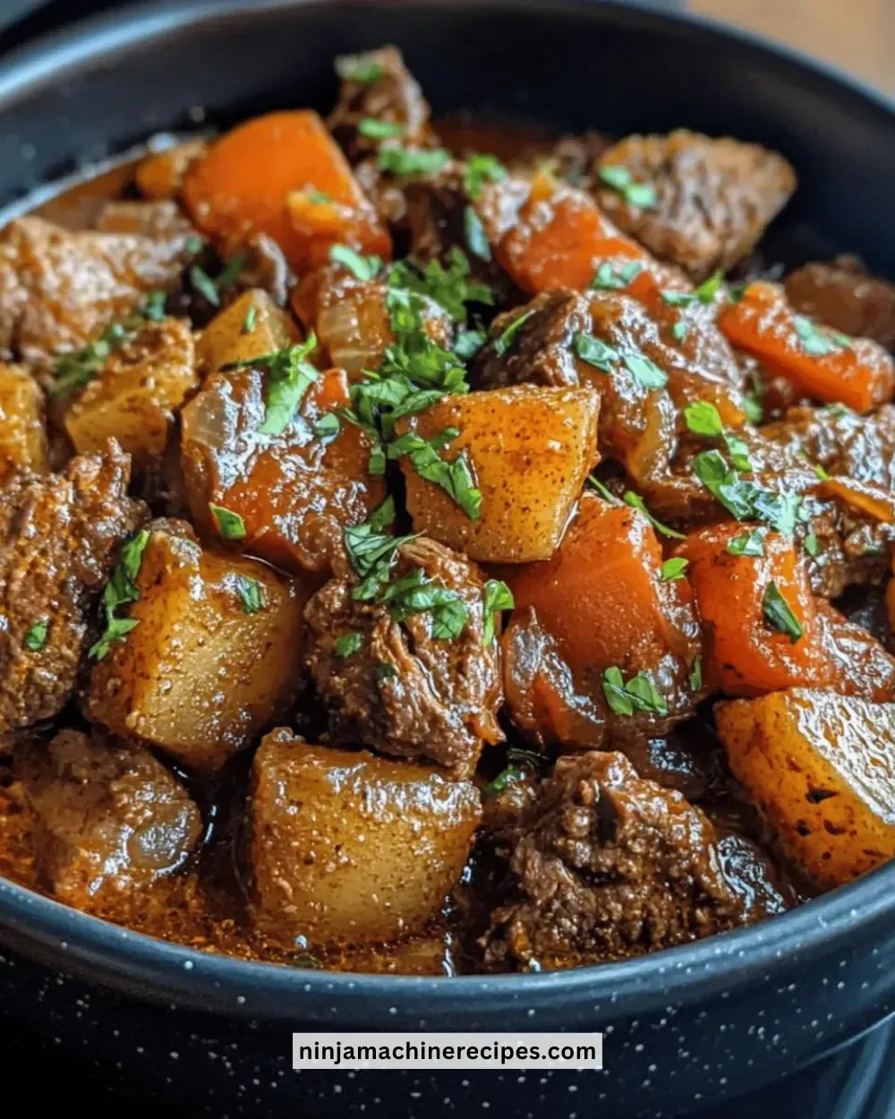 Slow-Cooked Moroccan-Spiced Lamb Stew with Apricots