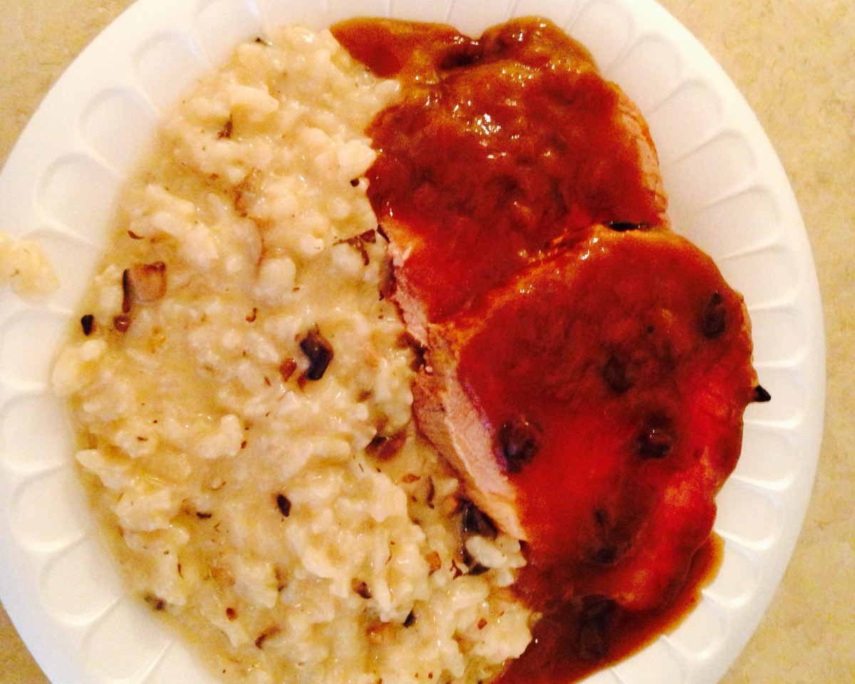 Creamy Parmesan Risotto with Wild Mushrooms