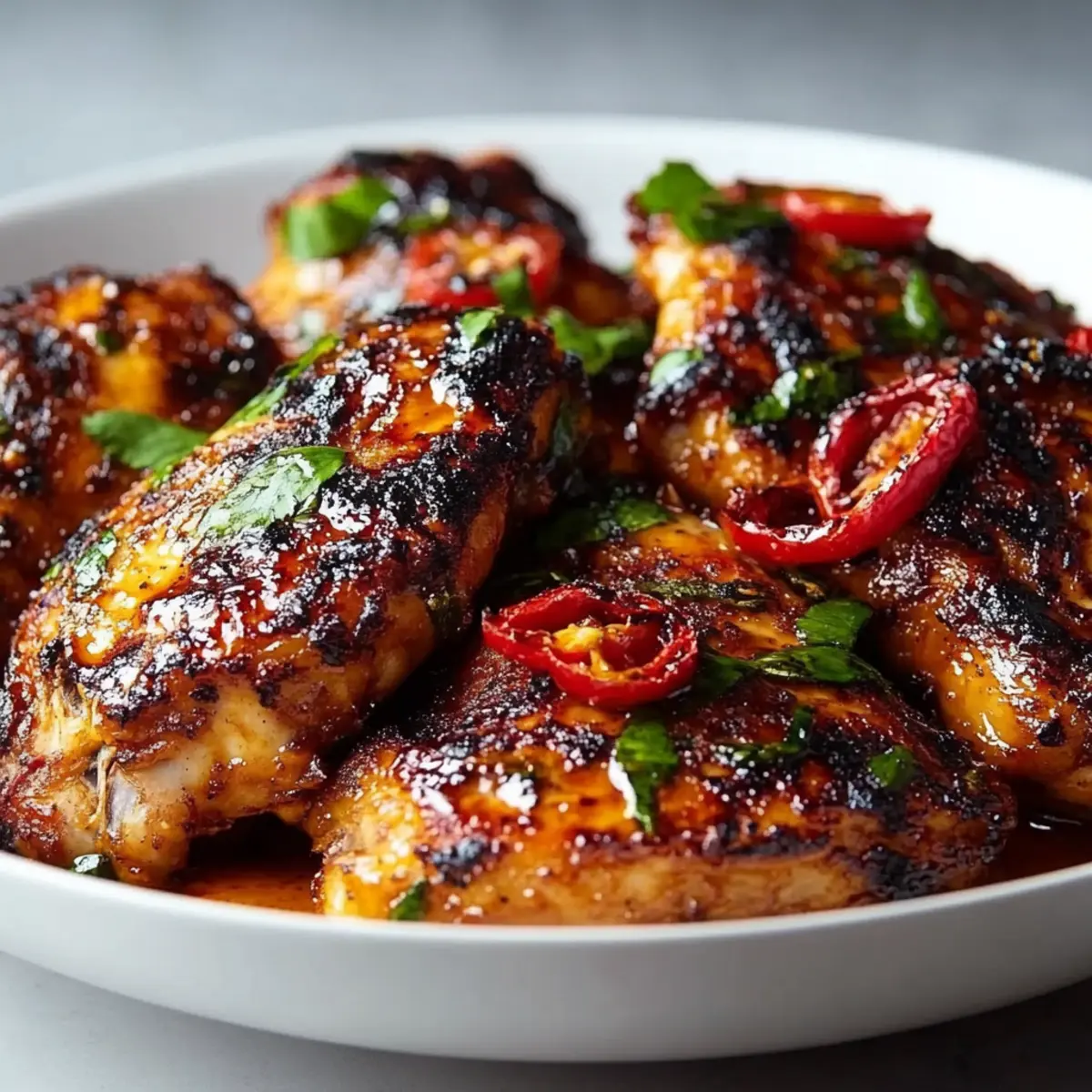 Grilled Peri-Peri Chicken with Spicy African Chili Marinade