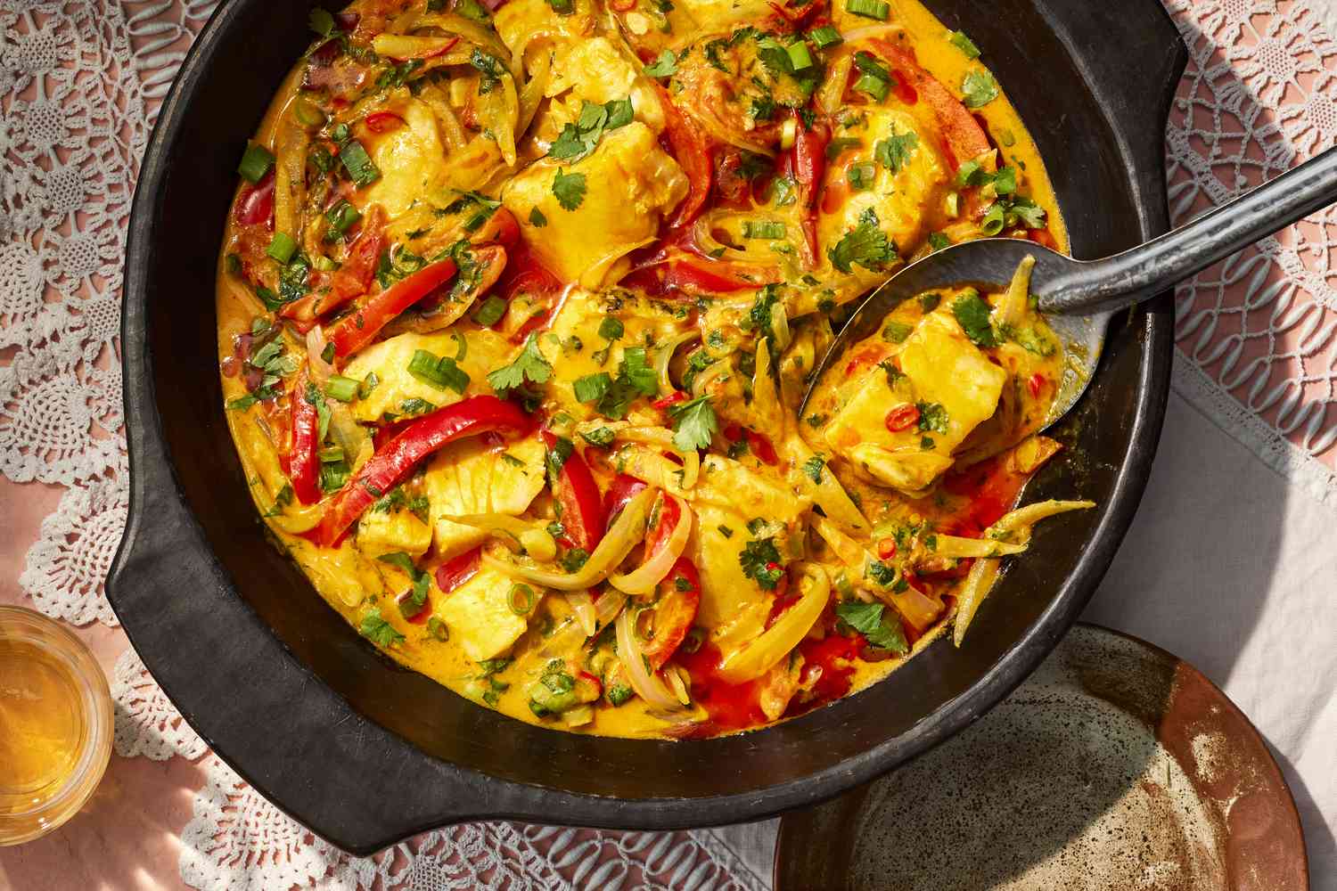 Moqueca-Style Brazilian Fish Stew with Coconut and Dendê Oil