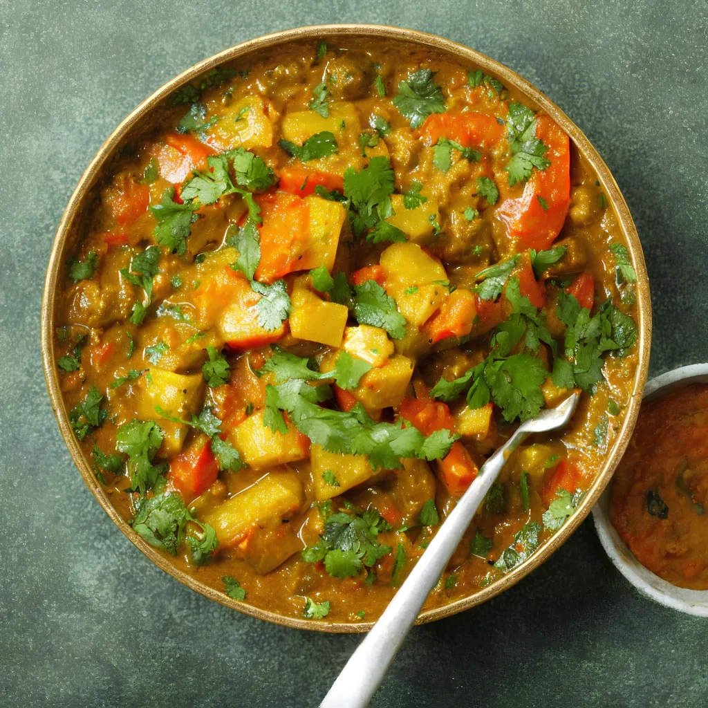 Ethnically Diverse Spiced Vegetable Curry