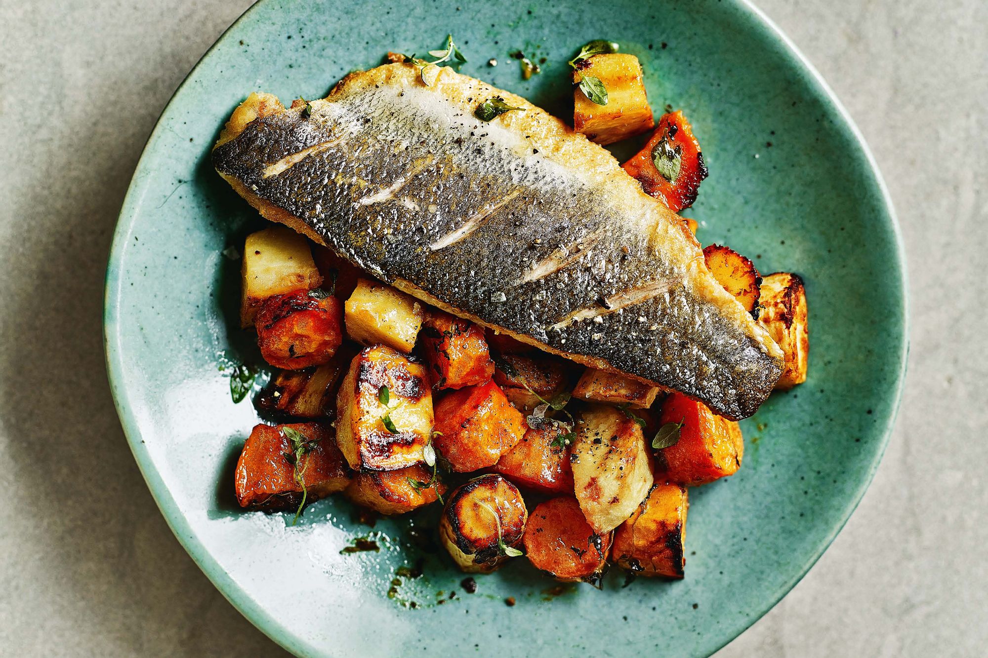 Pan-Seared Sea Bass with Lemon and Capers