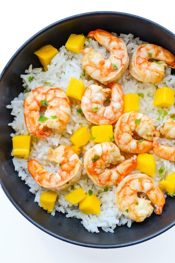 Sautéed Garlic Shrimp with Coconut and Lime