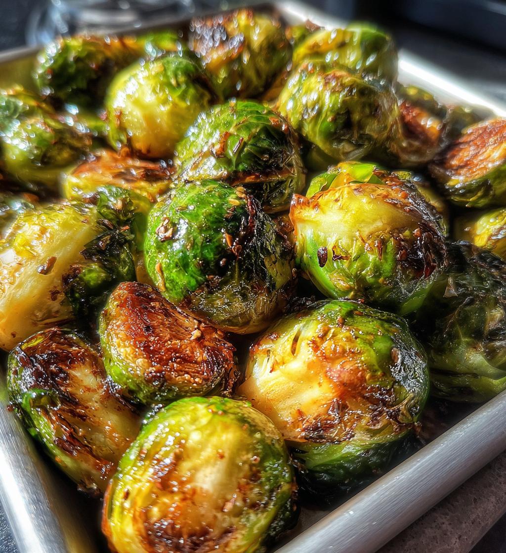 Honey-Mustard Glazed Salmon with Roasted Brussels Sprouts