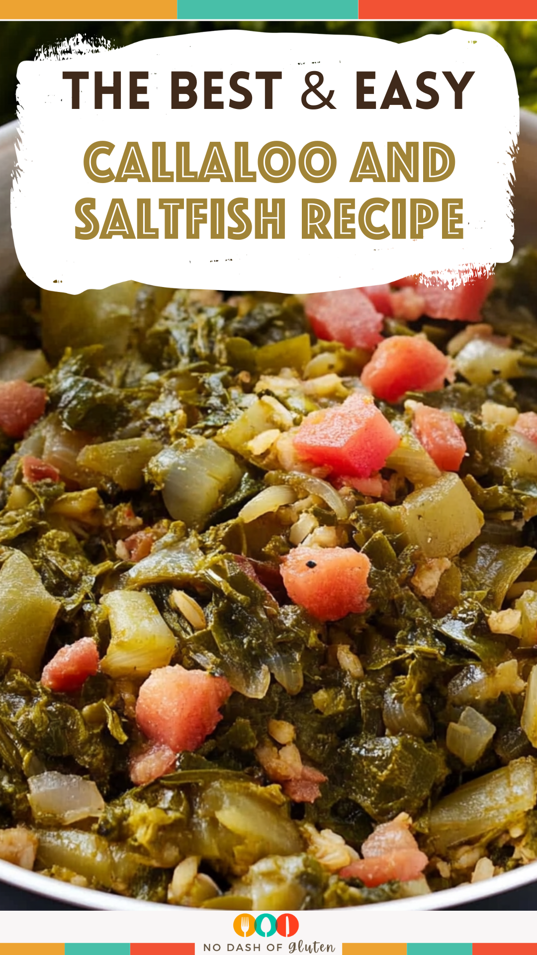 Baked Callaloo and Saltfish Patties