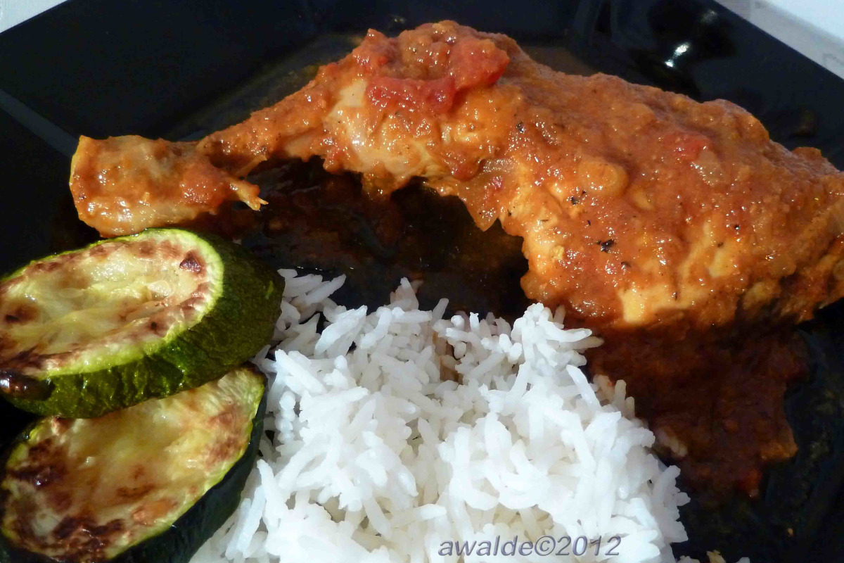 Burmese Tamarind and Peanut Chicken Curry