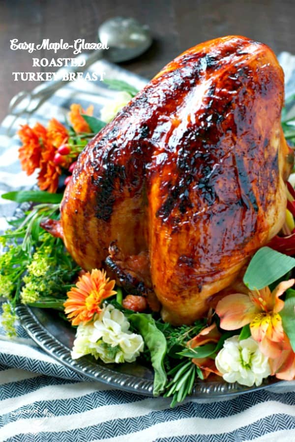 Maple-Glazed Roasted Turkey Breast with Autumn Spices