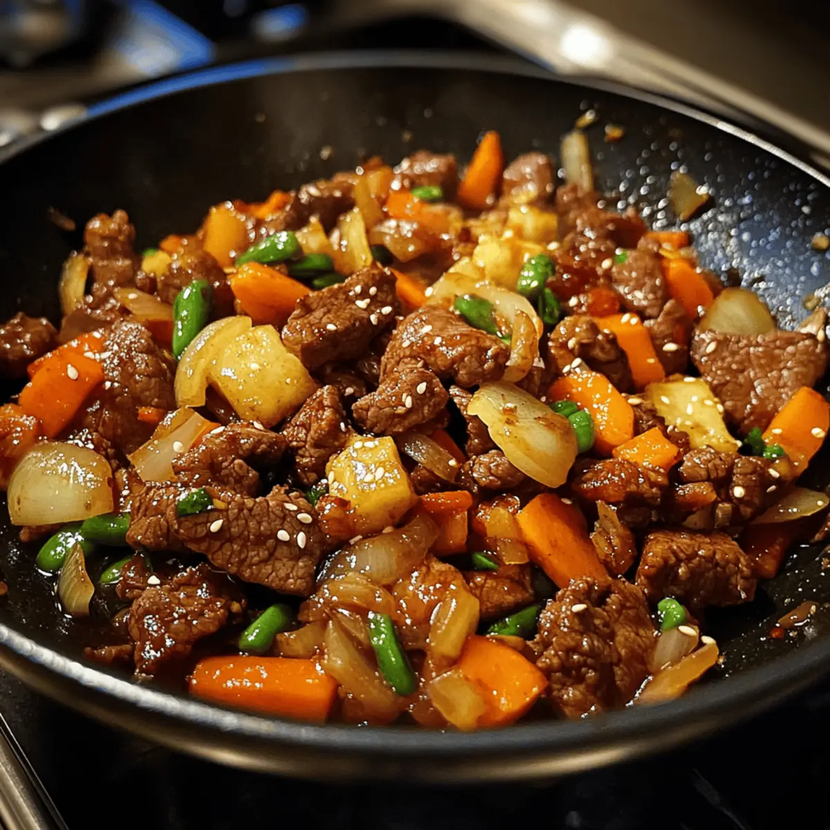 Korean-Style Beef Bulgogi Stir Fry