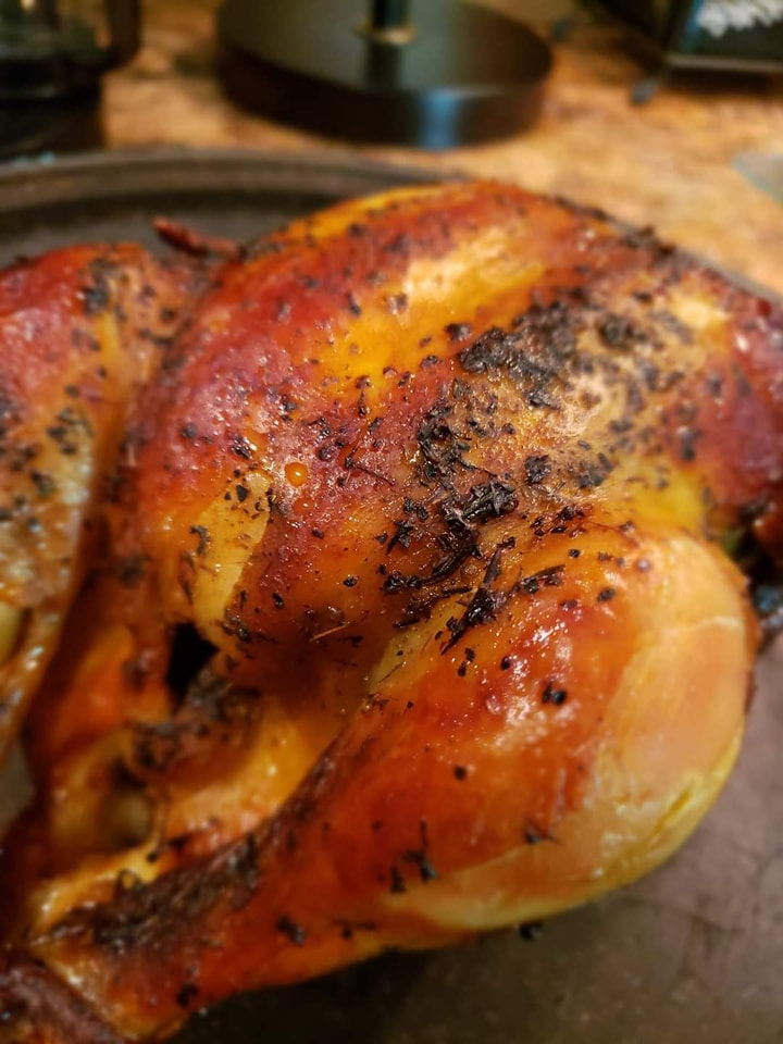 X-Ray Crystallography Inspired Penicillin Herb Roasted Chicken