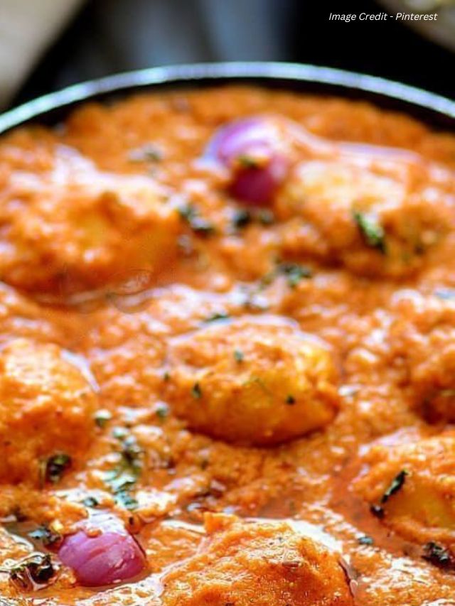 Braised Kashmiri Dum Aloo with Yogurt and Kashmiri Spices