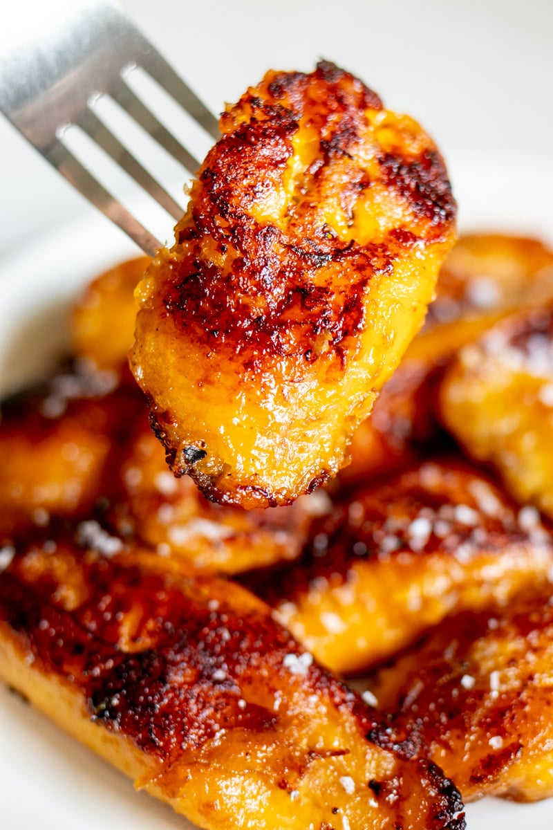 Pan-Fried Sweet Plantains with Brown Sugar Glaze