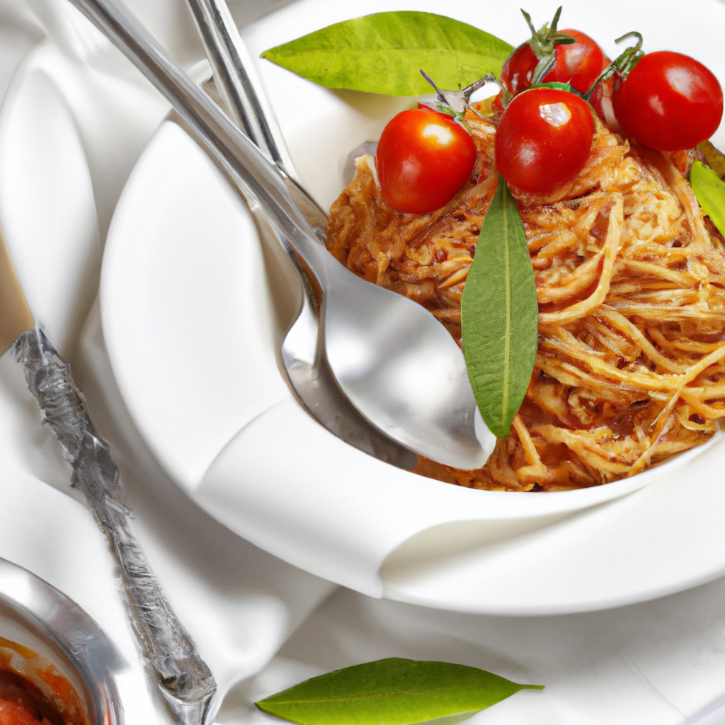 Spaghetti with Anchovy Caper Sauce and Chili