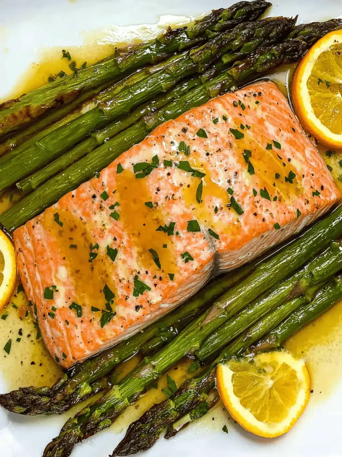 Sheet Pan Orange-Glazed Salmon with Roasted Asparagus