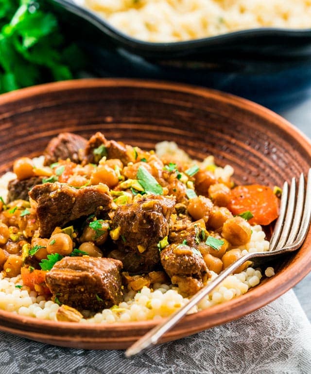Spiced Lamb and Chickpea Tagine