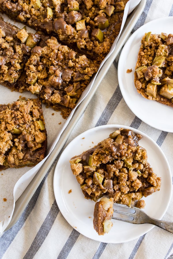 Cranberry-Apple Streusel Bars with Cinnamon Oats