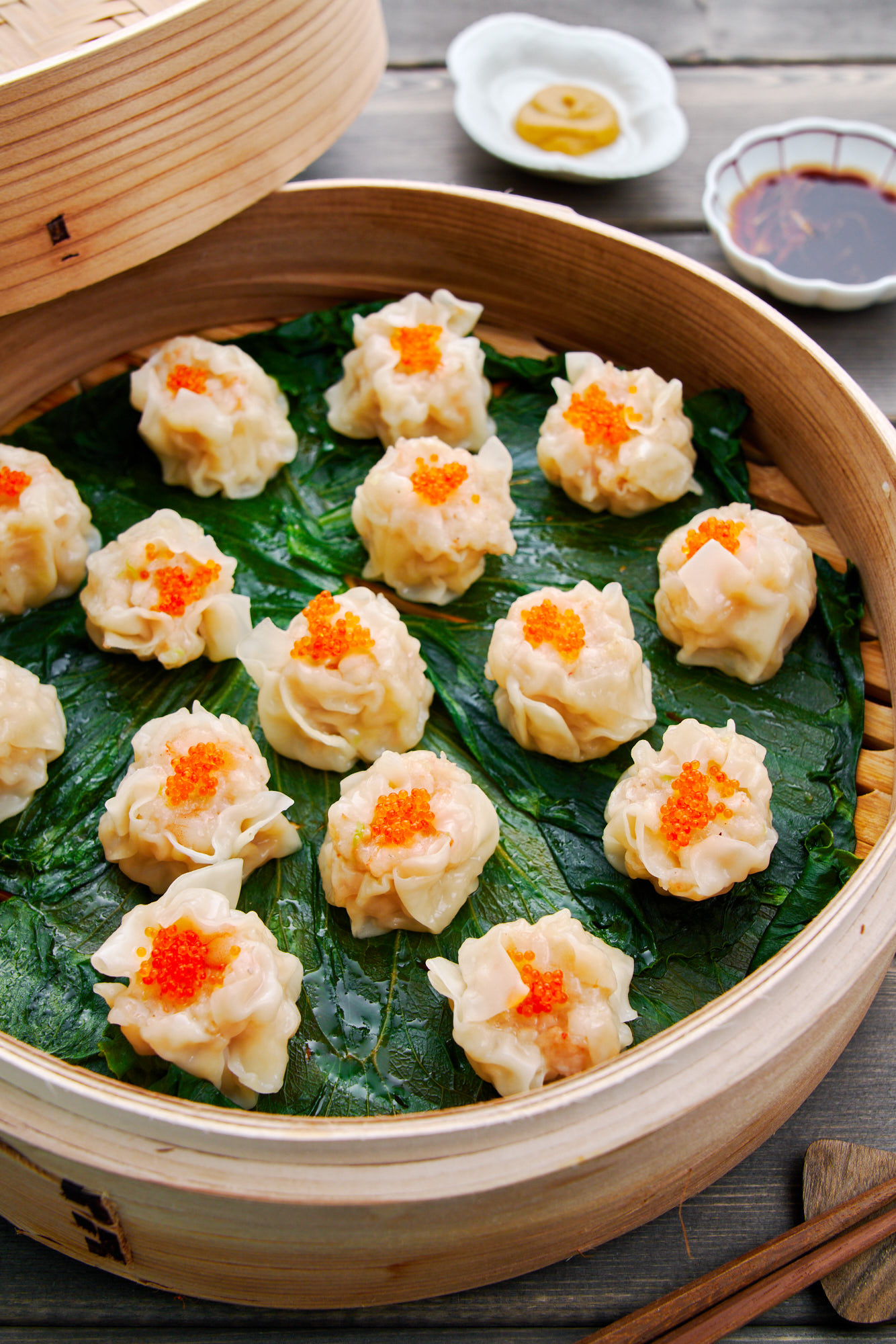 Cantonese-Style Shrimp and Pork Soup Dumplings