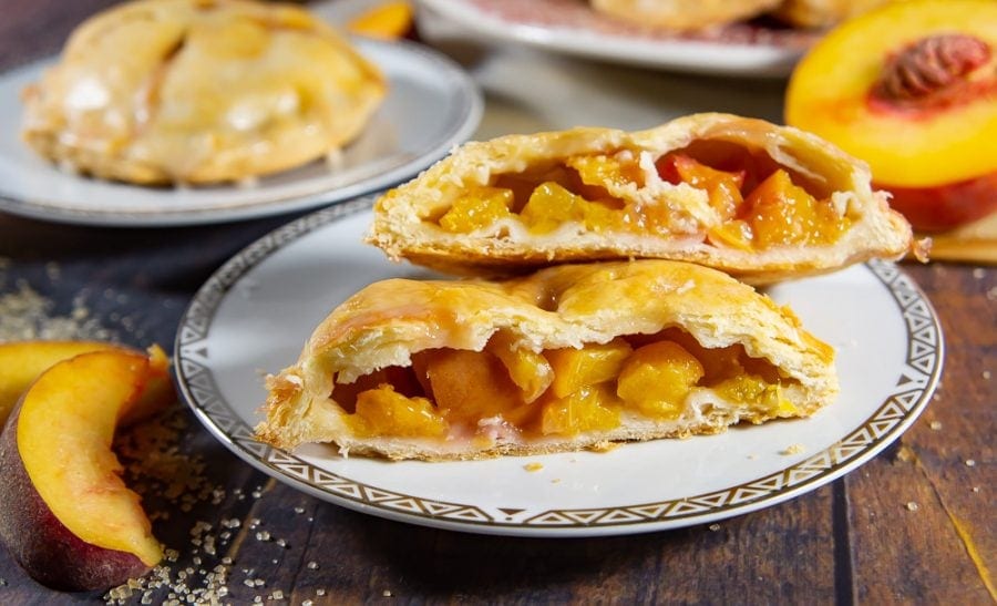Rustic Southern Peach Hand Pies