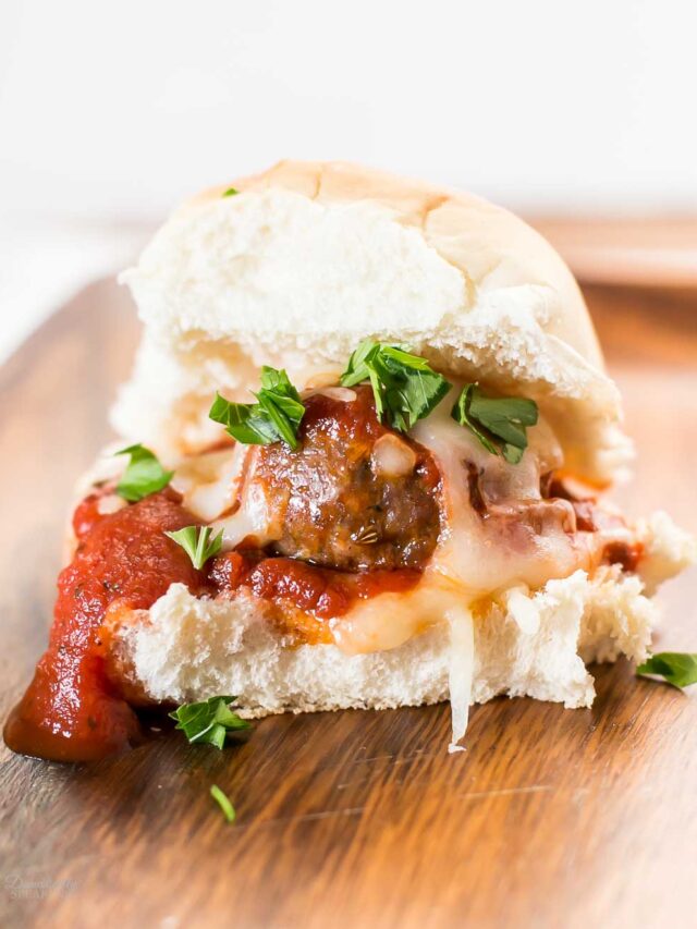 Slow-Cooker Spicy Meatball Sliders with Chipotle Mayo