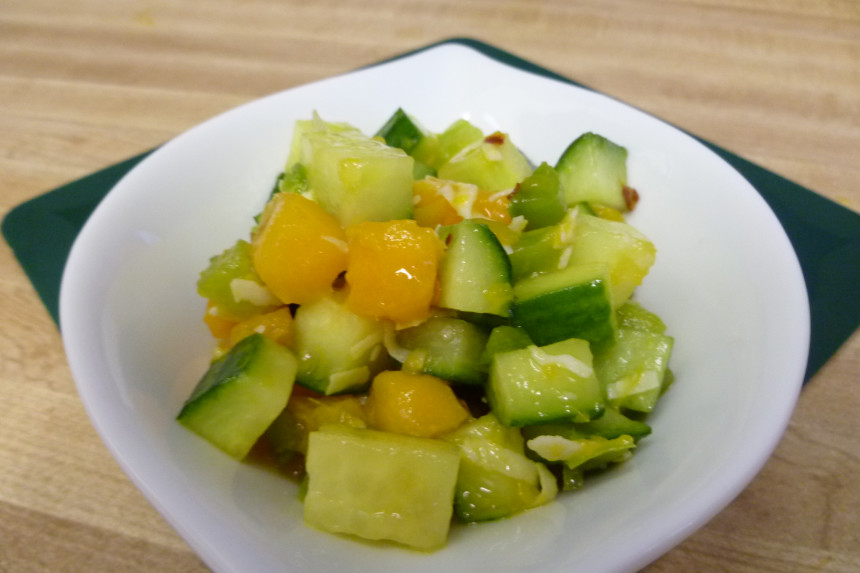 Coconut Mango Tiki Salad