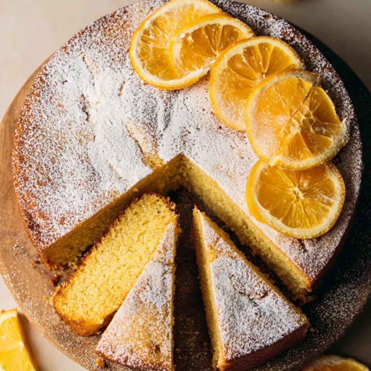 Zesty Orange Olive Oil Cake