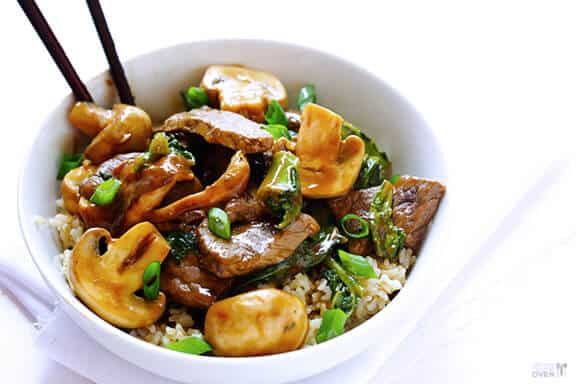 Mung Bean and Kale Stir-Fry with Garlic Soy Glaze