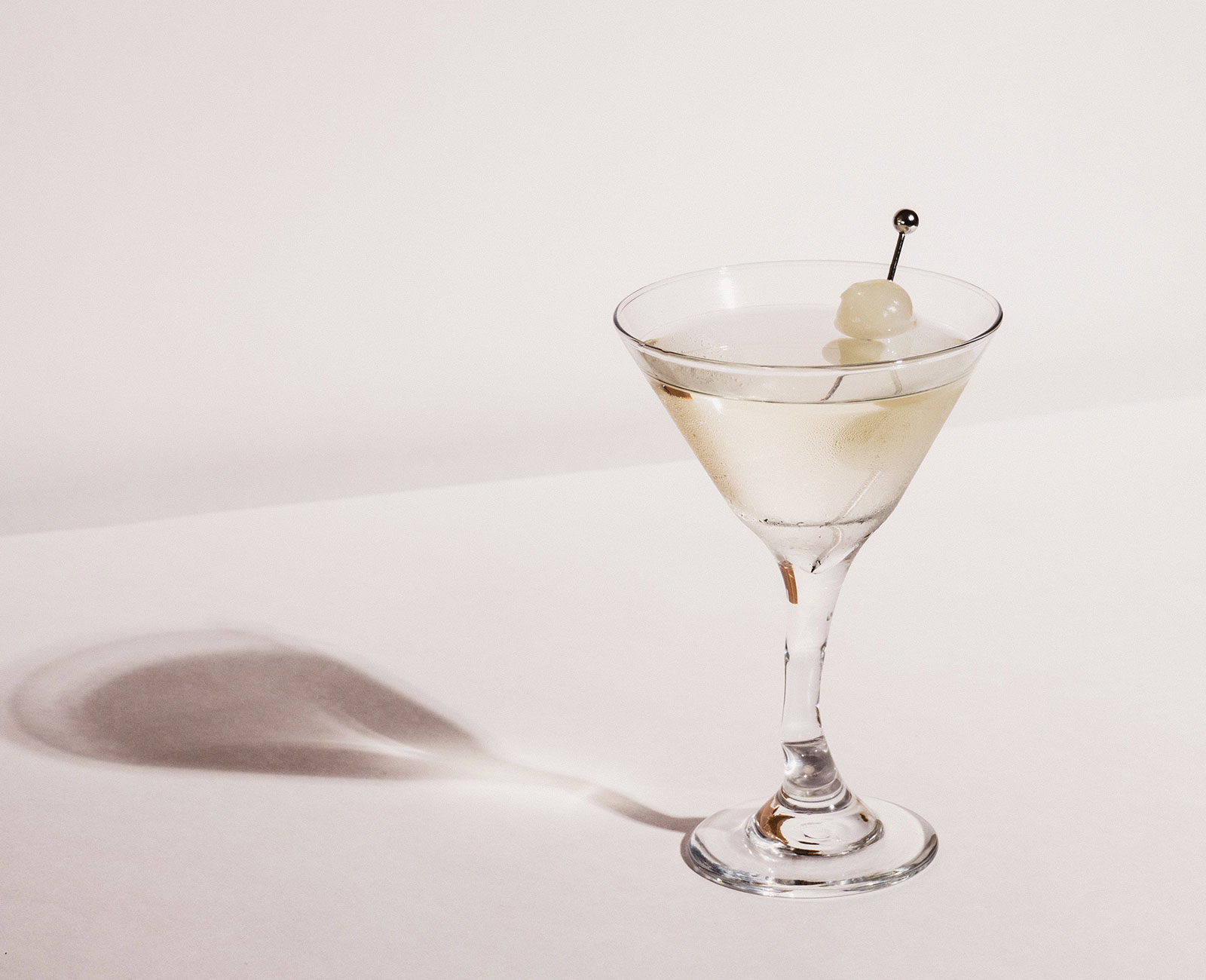 Dry Martini with a Whisper of Vermouth