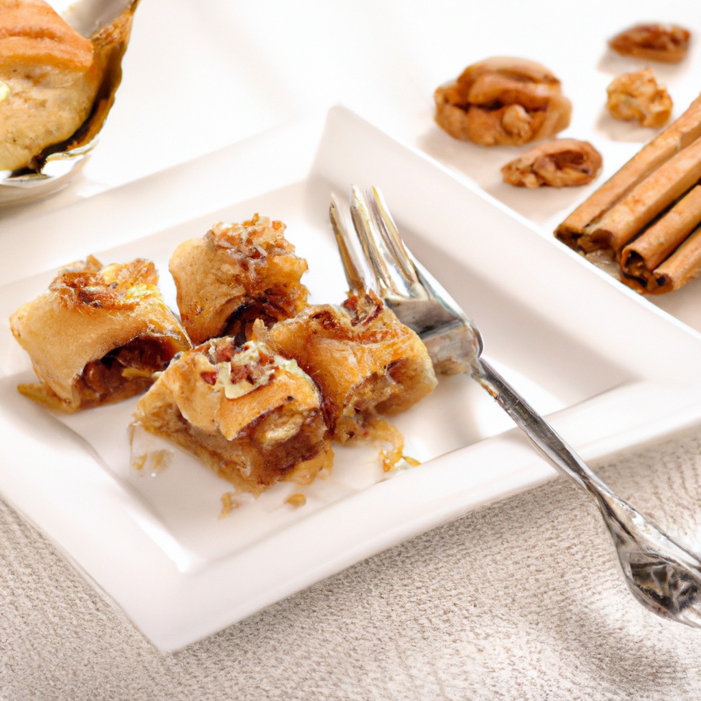 Layered Walnut and Almond Baklava with Honey-Cinnamon Syrup