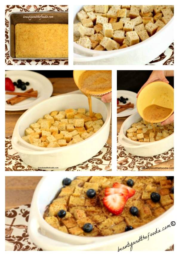 Baked Cinnamon Vanilla French Toast Casserole
