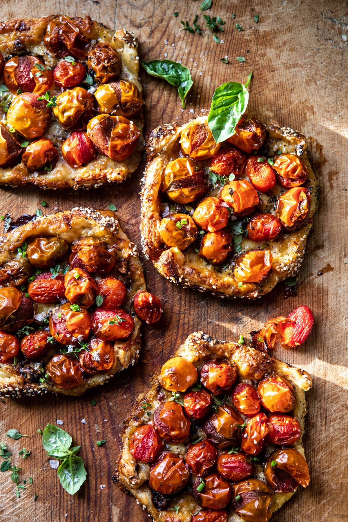 Rustic Tomato and Onion Tart with Fresh Thyme