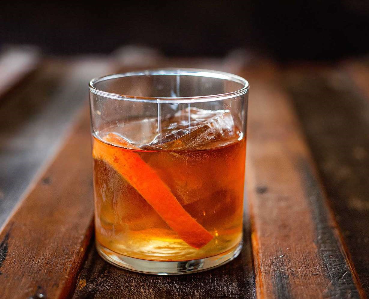 Spiced Orange Old Fashioned