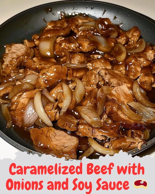 Pan-Seared Beef Bistek with Caramelized Onions and Soy Sauce Glaze