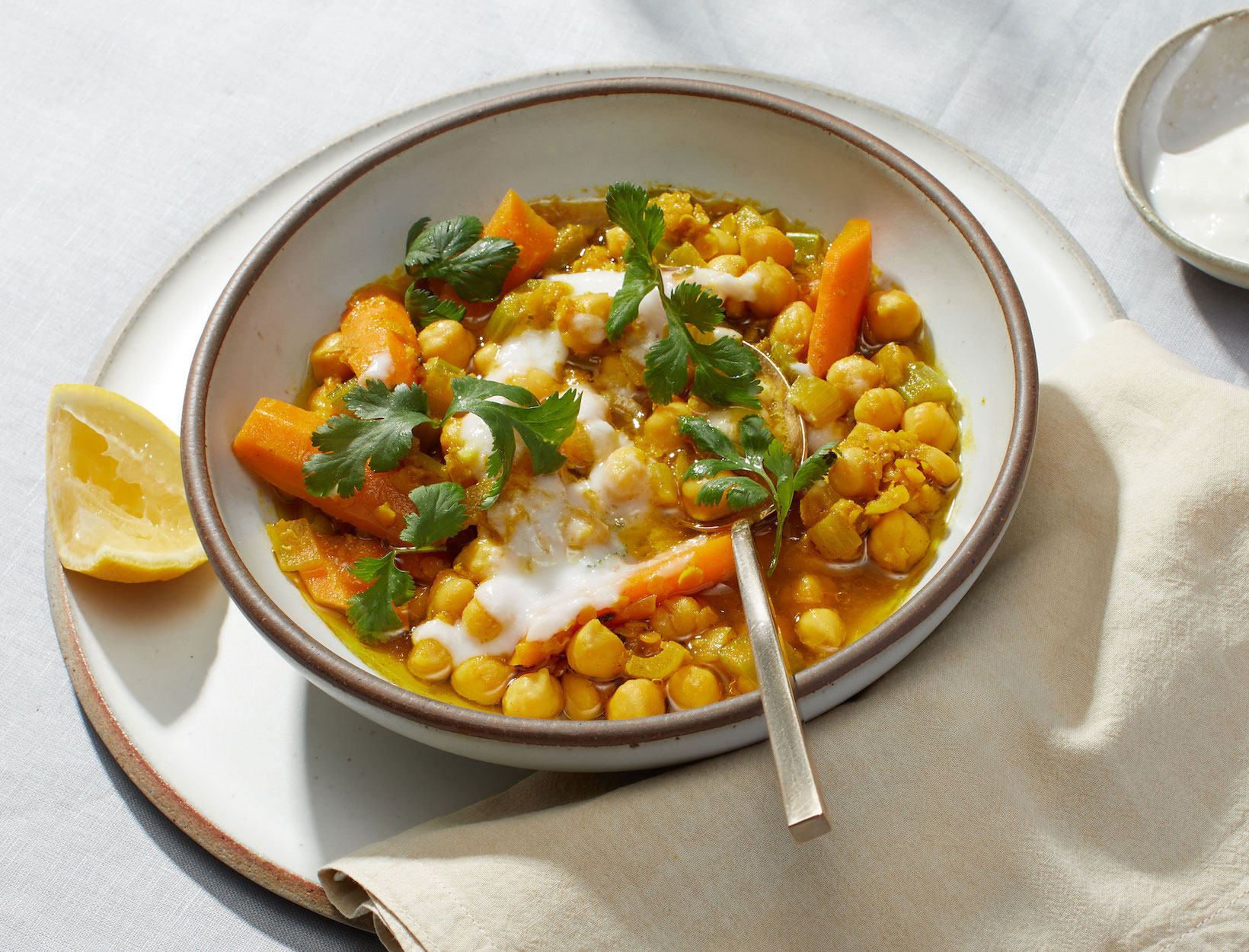 Spiced Chickpea and Lentil Stew