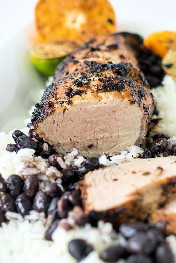 Caribbean-Style Mojo Pork Tenderloin with Citrus Marinade