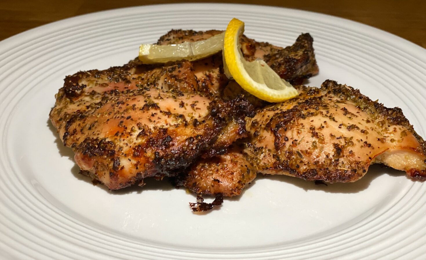 Oven-Roasted Lemon-Oregano Greek Chicken Thighs