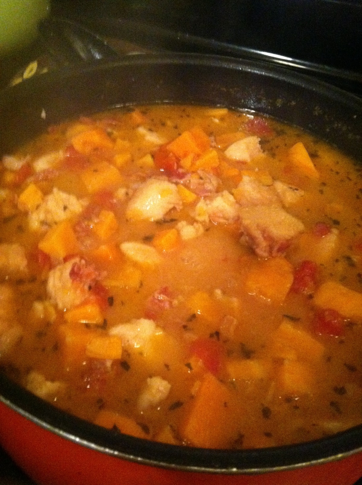 Energy-Boosting Sweet Potato & Chicken Stew