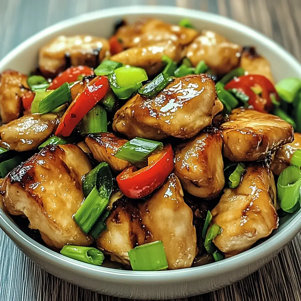 Instant Ginger-Lemongrass Chicken Stir Fry