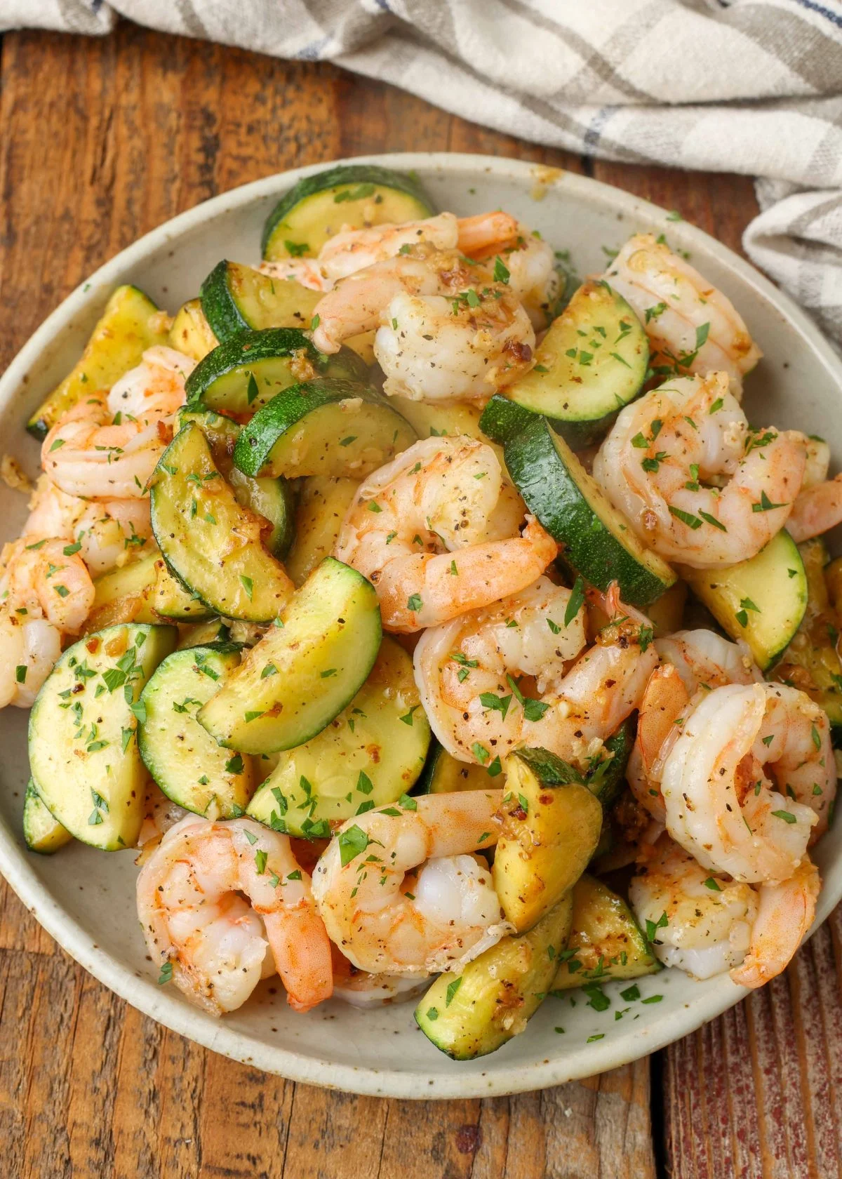Spicy Shrimp Stir-Fry with Bell Peppers and Zucchini